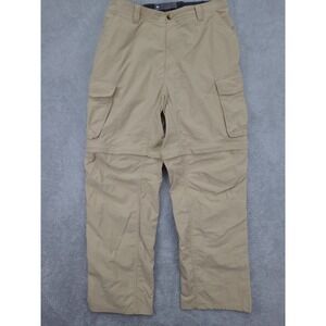 REI Convertible Cargo Pants Men"s Sz 30X28 Hiking Camping Shorts 8" inseam Nylon